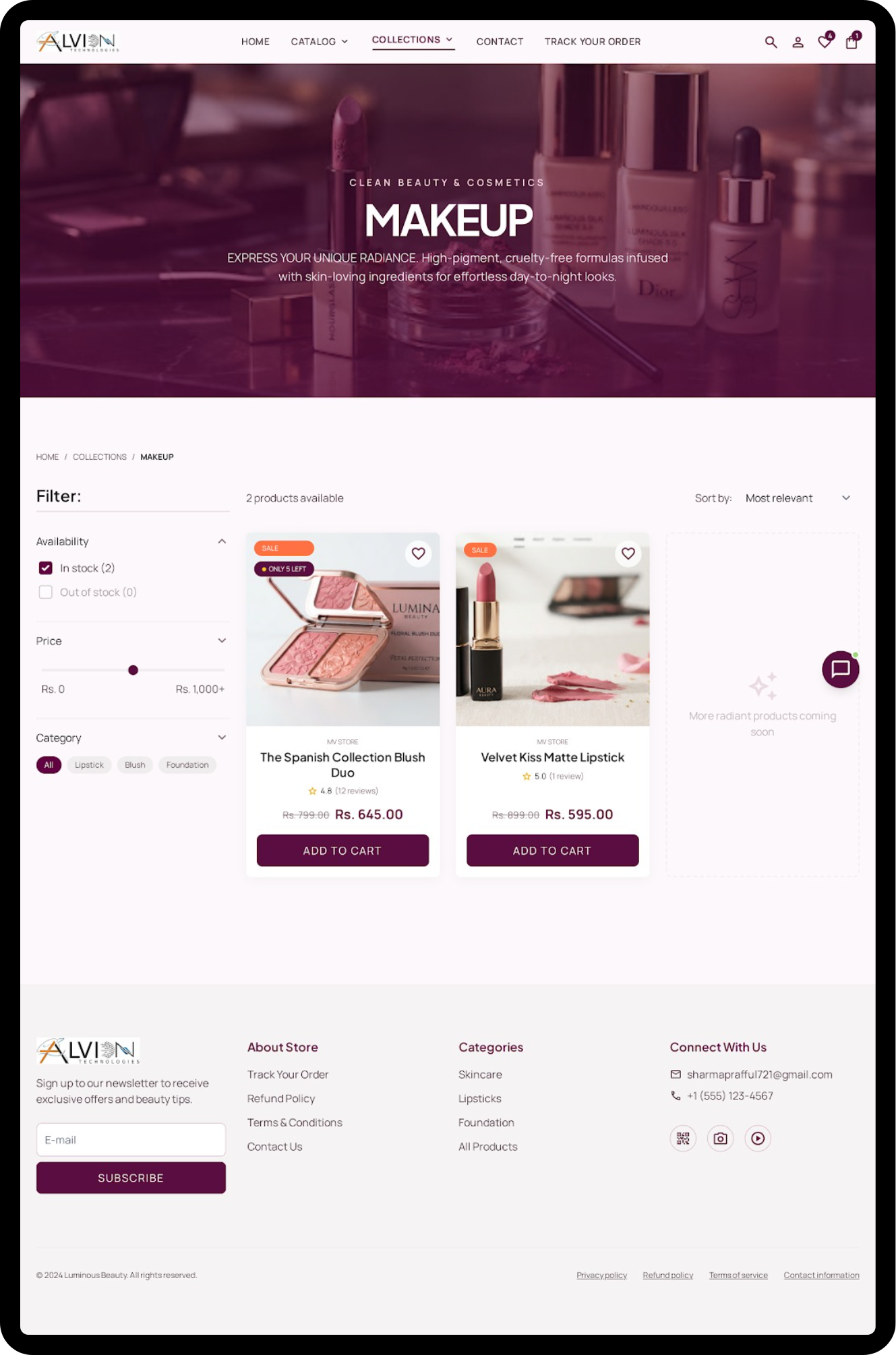 Luxe Beauty Platform Preview 2