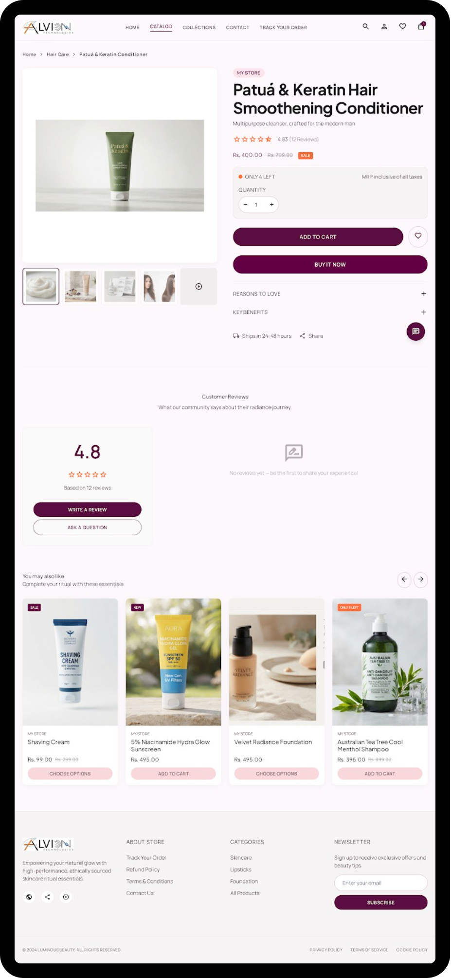 Luxe Beauty Platform Preview 3