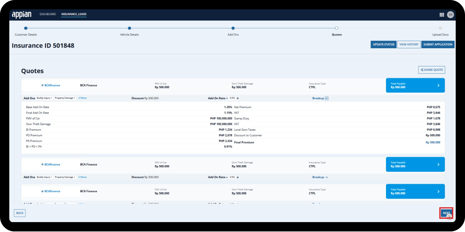 InsurX Platform Preview 7
