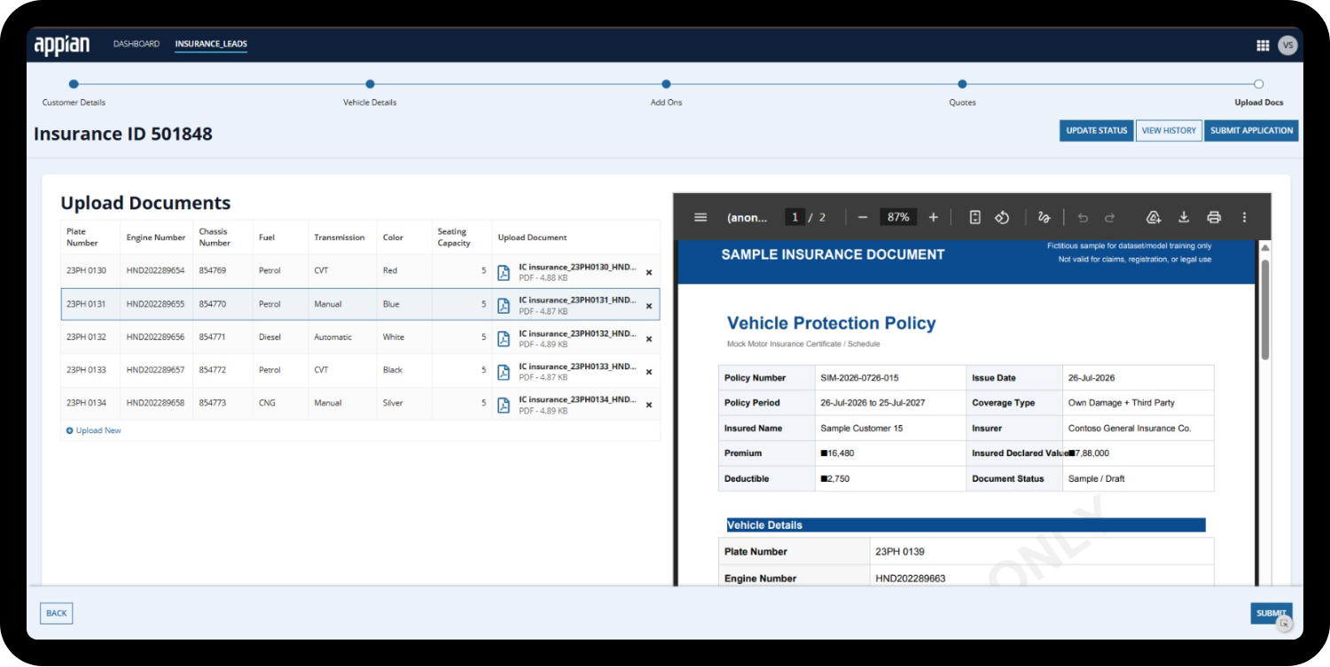 InsurX Platform Preview 8